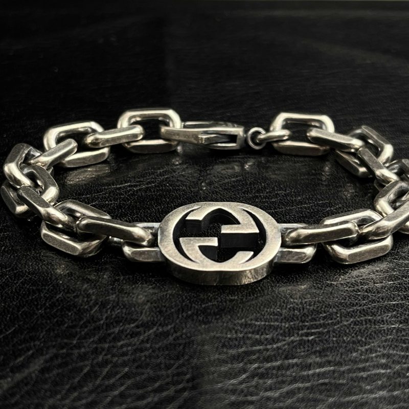 gg-interlocking-rectangle-chain-braclet